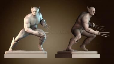 3D модель Росомаха (Люди Икс) (STL)