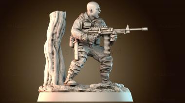 3D модель Сержант охотник на людей колонистов Билли Клин (STL)