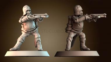 3D модель Фигурка скелета лучника (STL)