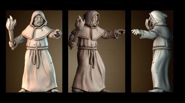 3D модель Иннсмутские следователи Культист 2 (STL)