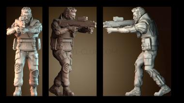 3D модель Улучшенный наемник (STL)