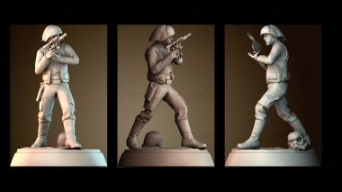 3D модель Mart Rebel Soldie (STL)