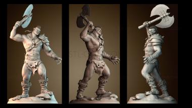 3D модель Ярость орков Hearthstone (STL)