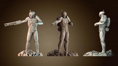 3D модель Тау Огненный Воин (STL)