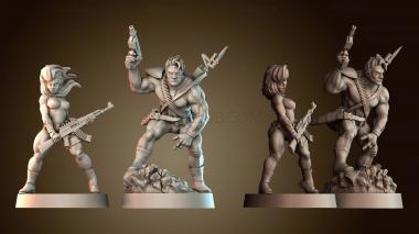 3D модель Жители Убежища (STL)