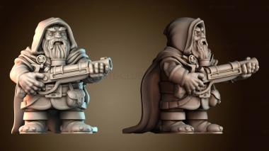 3D модель Стрелок гном (STL)