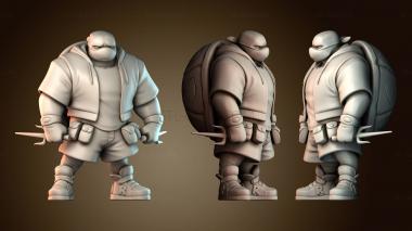 3D модель Черепашки ниндзя Рафаэль (STL)