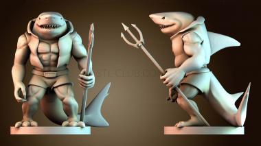 3D модель Акула оборотень (STL)