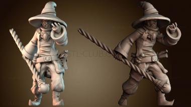 3D модель Человек мужчина маг (STL)