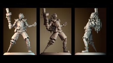 3D модель Крысавчик Overwatch (STL)