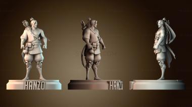 3D модель Overwatch Ханзо (STL)