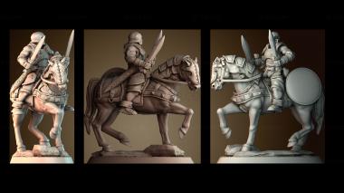 3D модель Талариус Рыцарь Фэнтези Райдер (STL)