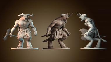 3D модель Минотавр (STL)