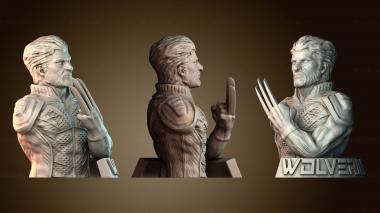 3D модель Росомаха Люди Икс (STL)