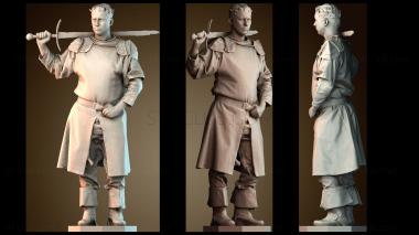 3D модель Рыцарь (STL)