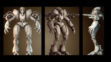 3D модель Создатель Трон Защитник (STL)