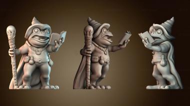 3D модель Лягушка волшебница (STL)