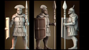 3D модель Преторианская гвардия римляне (STL)