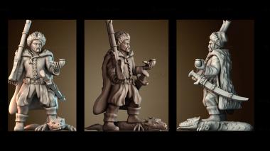 3D модель Сердюк (STL)