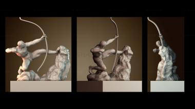 3D модель Геркулес лучник (STL)