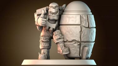 3D модель Ракетный орк (STL)