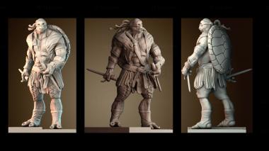3D модель Рафаэль (STL)