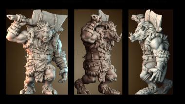 3D модель Оборотень (STL)