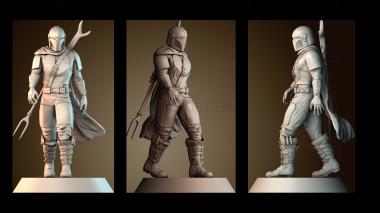 3D модель Мандалорец (STL)