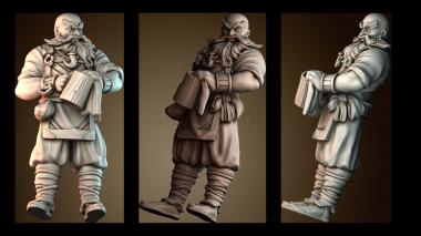 3D модель Бармен (STL)