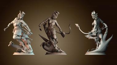 3D модель Тифлинг повар (STL)