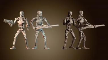 3D модель Терминатор с тяжёлым оружием Эндос (STL)