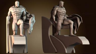 3D модель Супермен Супергерой (STL)