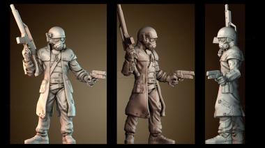 3D модель Рейнджер пустошей (STL)