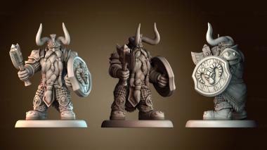 3D модель Гном Паладин (STL)