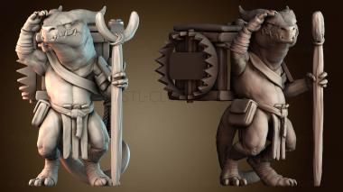 3D модель Кобольд охотник (STL)