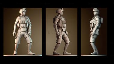 3D модель Лю Цзэ Лонг (STL)