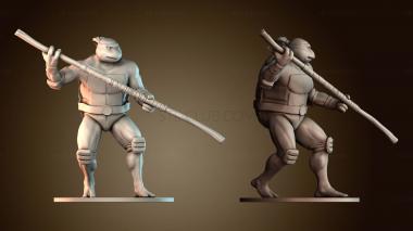 3D модель Донни Ниндзя (STL)