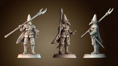 3D модель Чумной солдат (STL)