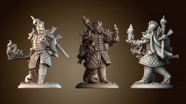 3D модель Просперо, воин вампир (STL)