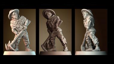 3D модель Фермер мужчина (STL)