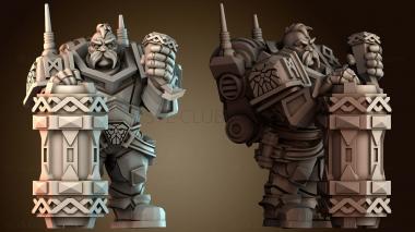 3D модель Гном старатель (STL)