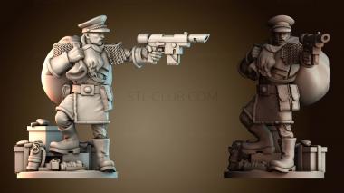 3D модель Ночной Железный Страж (STL)