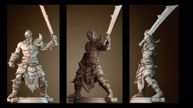 3D модель Орк воин (STL)