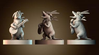 3D модель Trash The Opossum Bard (STL)