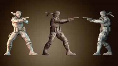 3D модель Solid Snake (STL)