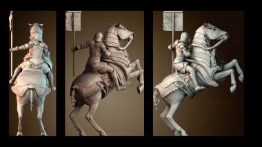 3D модель Рыцарь (STL)