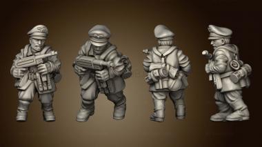 3D модель ПЕХОТНЫЕ ОФИЦЕРЫ GER OFFICER B (STL)