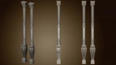 3D model Twisted column for the iconostasis (STL)