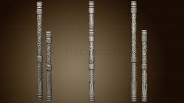 3D model Carved post (STL)