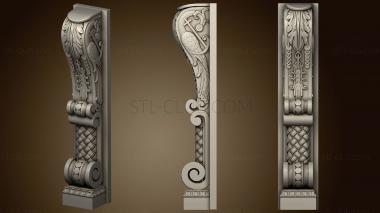 3D model Carved post from the Iconostasis (STL)